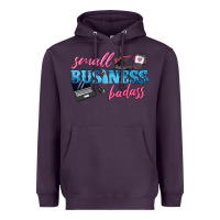 Plum small business badass Heavyweight Hoodie - texasbilliewilder