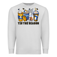 Dove Grey tis' the season volleyball coffee cups Premium Sweatshirt - Zillion Design Studio