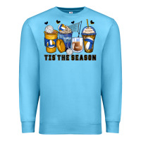 Ocean Blue tis' the season volleyball coffee cups Premium Sweatshirt - Zillion Design Studio