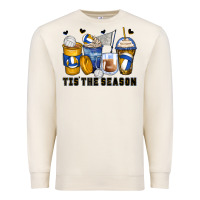 Sandshell tis' the season volleyball coffee cups Premium Sweatshirt - Zillion Design Studio