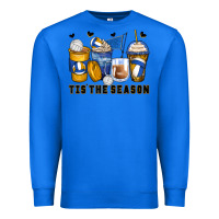 True Royal tis' the season volleyball coffee cups Premium Sweatshirt - Zillion Design Studio