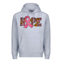 Heather Grey hope Premium Hoodie - JahusDesignShop