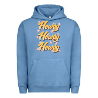Pigment Pebble Blue howdy howdy howdy Urban Hoodie - JahusDesignShop