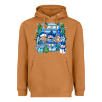 Meerkat snowman gnome truck Heavyweight Hoodie - Zillion Design Studio