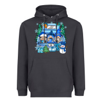 Smoke snowman gnome truck Heavyweight Hoodie - Zillion Design Studio