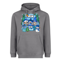 Storm snowman gnome truck Heavyweight Hoodie - Zillion Design Studio
