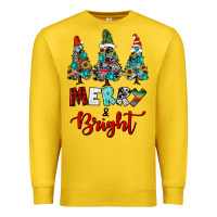 Lemon western trees merry and bright christmas Premium Sweatshirt - RanaPortraitStore