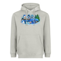 Moon Dust snow gnome truck Heavyweight Hoodie - Zillion Design Studio