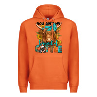 Carrot you ain't my brand of cattle longhaired cow Premium Hoodie - Jasminsmagicworld