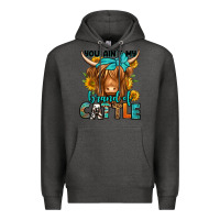 Charcoal Heather you ain't my brand of cattle longhaired cow Premium Hoodie - Jasminsmagicworld