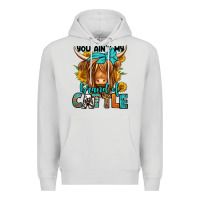You Ain't My Brand Of Cattle Longhaired Cow Premium Hoodie | Teevron