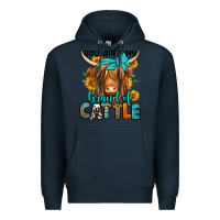 Navy you ain't my brand of cattle longhaired cow Premium Hoodie - Jasminsmagicworld