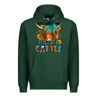 Sports Green you ain't my brand of cattle longhaired cow Premium Hoodie - Jasminsmagicworld