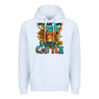 White you ain't my brand of cattle longhaired cow Premium Hoodie - Jasminsmagicworld