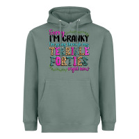 Sage sorry im cranky im going through my terrible forti Heavyweight Hoodie - texasbilliewilder