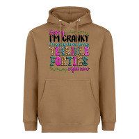 Toasted Coconut sorry im cranky im going through my terrible forti Heavyweight Hoodie - texasbilliewilder