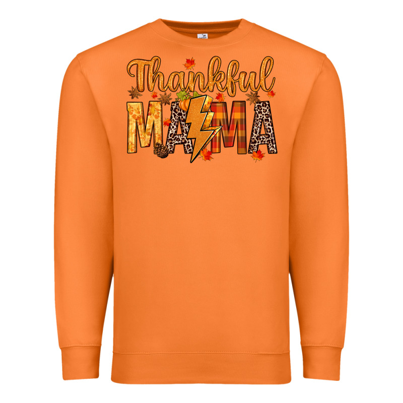 Thankful Mama Premium Sweatshirt by texasbilliewilder | Teevron