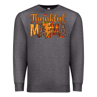 Charcoal Heather thankful mama Premium Sweatshirt - texasbilliewilder
