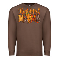 Chestnut thankful mama Premium Sweatshirt - texasbilliewilder