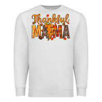 Oatmeal Heather thankful mama Premium Sweatshirt - texasbilliewilder