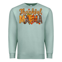 Seafoam thankful mama Premium Sweatshirt - texasbilliewilder