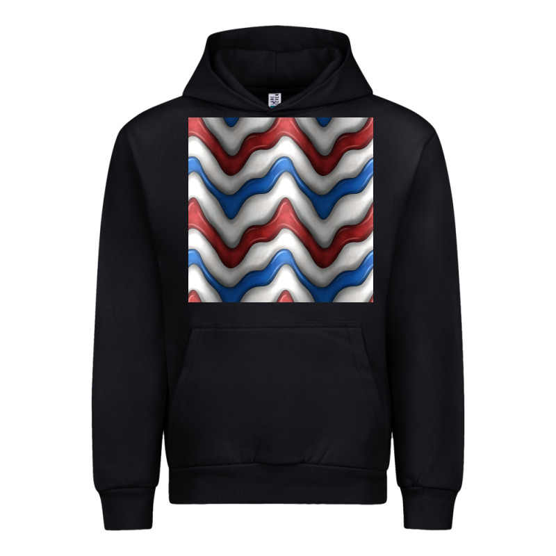 4th July Stripes Seamless Pattern Urban Hoodie by BundleAndBundleShop | Teevron