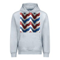 Heather Grey 4th july stripes seamless pattern Urban Hoodie - BundleAndBundleShop