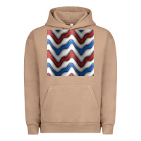 Pigment Burro 4th july stripes seamless pattern Urban Hoodie - BundleAndBundleShop