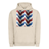 Pigment French Oak 4th july stripes seamless pattern Urban Hoodie - BundleAndBundleShop