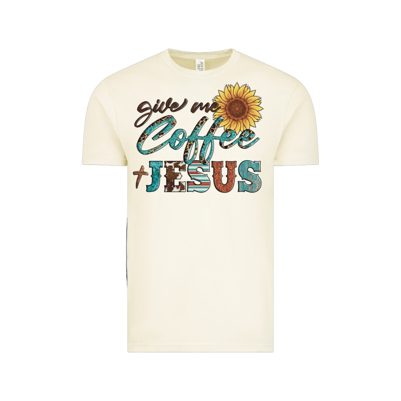 Give Me Coffee And Jesus Vintage Tee by Artiststas | Teevron
