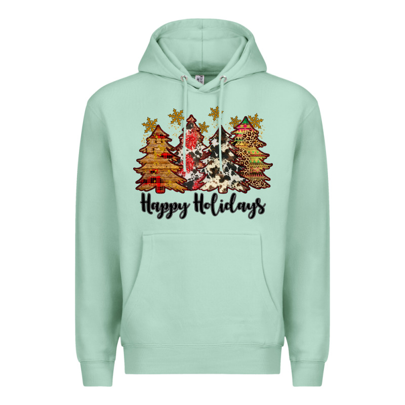 Happy Holidays Premium Hoodie by JahusDesignShop | Teevron