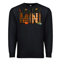 Black thankful mini Premium Sweatshirt - texasbilliewilder