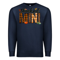 Navy thankful mini Premium Sweatshirt - texasbilliewilder