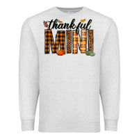 Oatmeal Heather thankful mini Premium Sweatshirt - texasbilliewilder