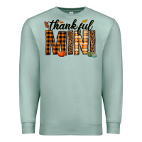 Seafoam thankful mini Premium Sweatshirt - texasbilliewilder