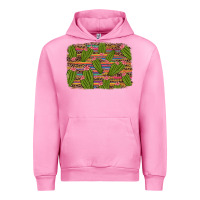 Fuchsia Pink cinco de mayo cactus Urban Hoodie - Artiststas