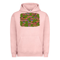 Pigment Salmon cinco de mayo cactus Urban Hoodie - Artiststas