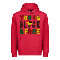 Cardinal young black and free Premium Hoodie - Artiststas