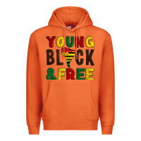 Carrot young black and free Premium Hoodie - Artiststas