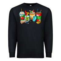Black teacher coffee cups Premium Sweatshirt - Zillion Design Studio