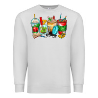 Dove Grey teacher coffee cups Premium Sweatshirt - Zillion Design Studio