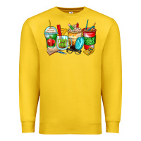 Lemon teacher coffee cups Premium Sweatshirt - Zillion Design Studio