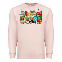 Pale Pink teacher coffee cups Premium Sweatshirt - Zillion Design Studio