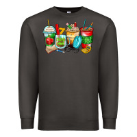 Smoke teacher coffee cups Premium Sweatshirt - Zillion Design Studio