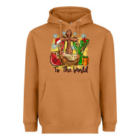 Meerkat joy to the world Heavyweight Hoodie - Zillion Design Studio
