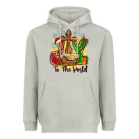 Moon Dust joy to the world Heavyweight Hoodie - Zillion Design Studio