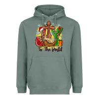 Sage joy to the world Heavyweight Hoodie - Zillion Design Studio