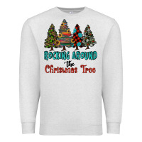 Oatmeal Heather rocking around the christmas tree, Rocking, Around The, Christmas Tree Premium Sweatshirt - RanaPortraitStore
