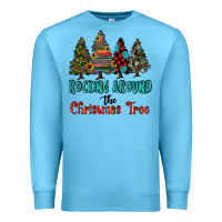 Rocking Around The Christmas Tree, Rocking, Around The, Christmas Tree Premium Sweatshirt | Teevron