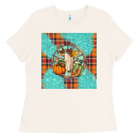 Bone fall bull skull Ladies Tee - BarkalooDesign